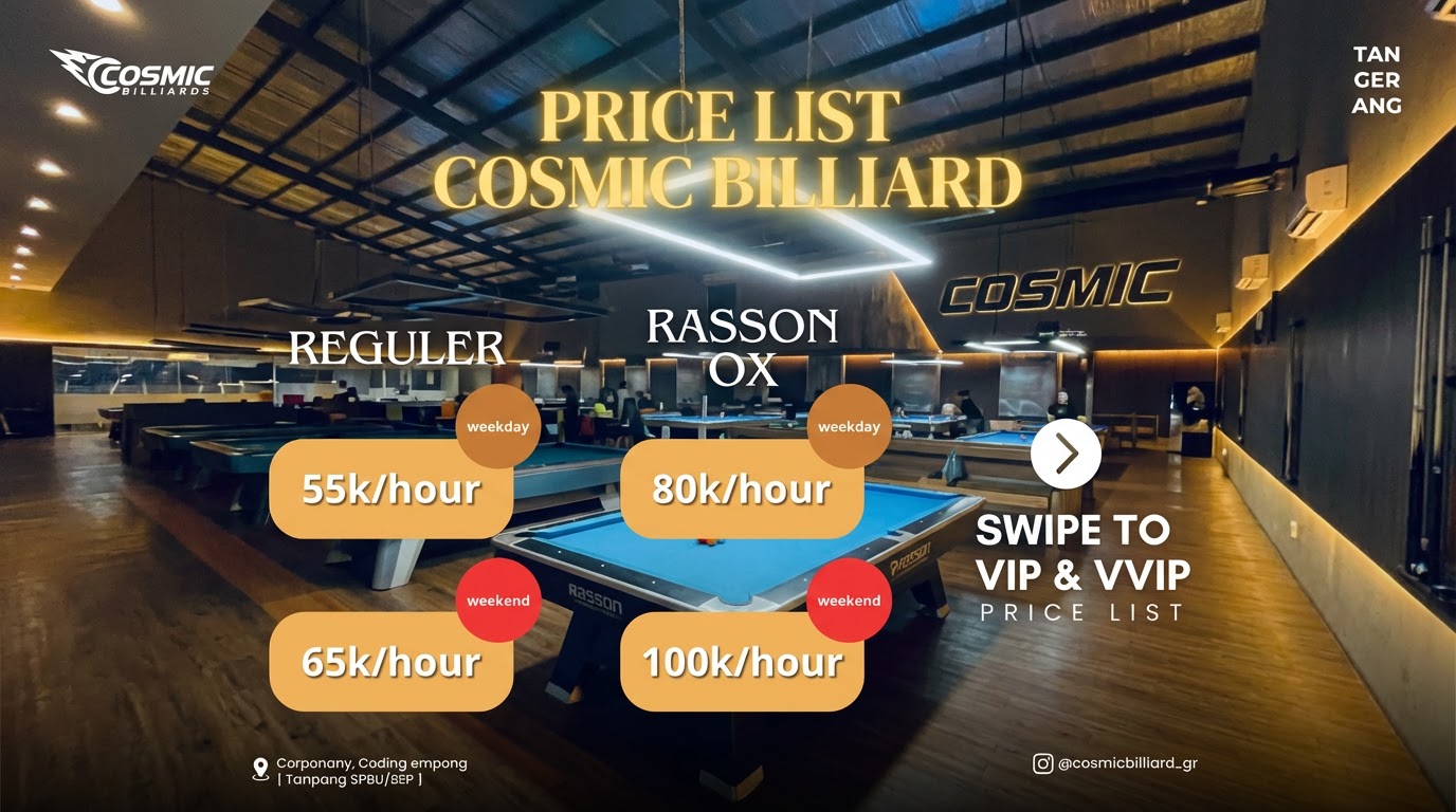 cosmic price list