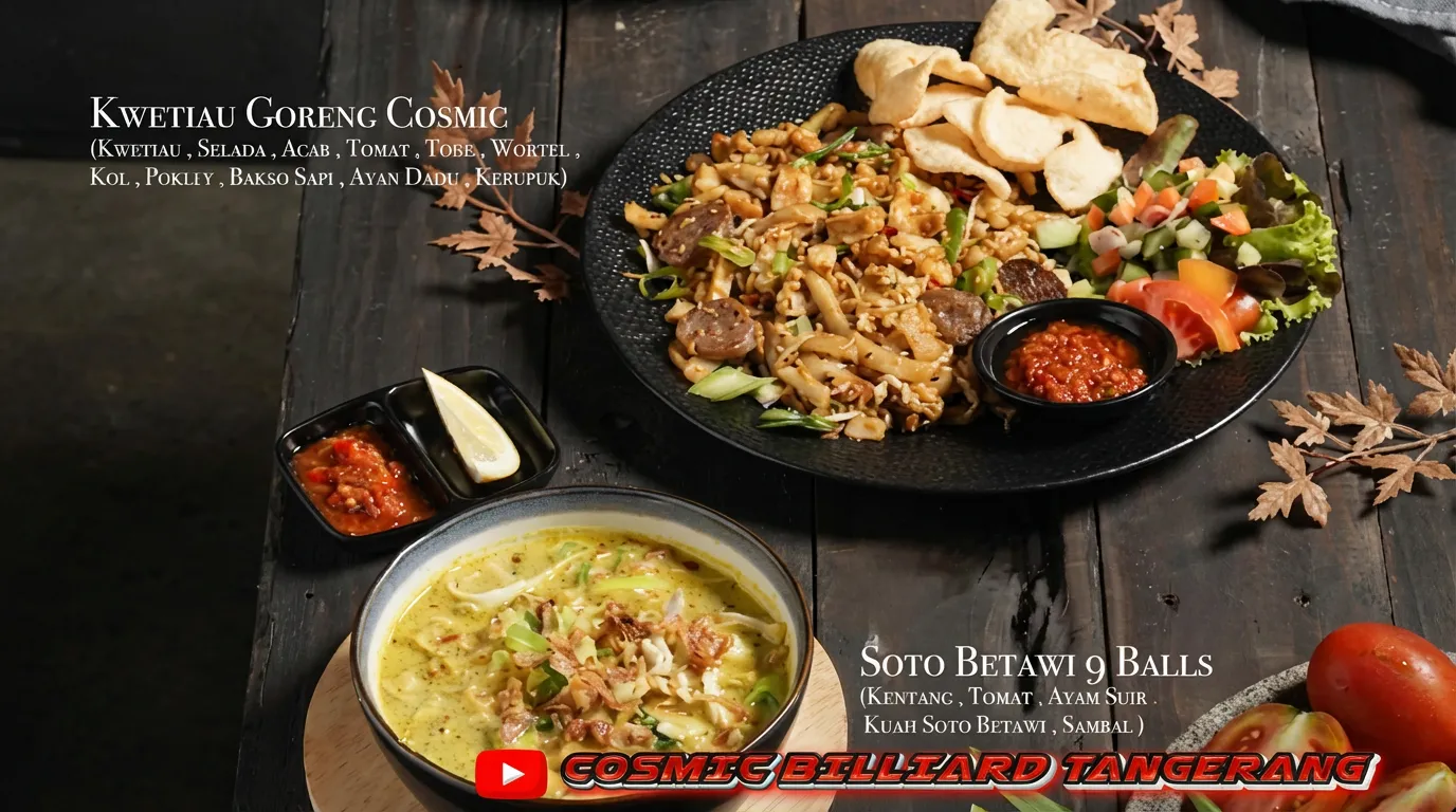 makanan di cosmic billiard